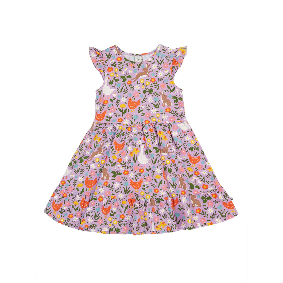 Lupin Meadow Play Olivia Skater Dress-Frugi-Modern Rascals