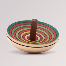 Mader Fridolette Spinning Top - Green-Red-Mader-Modern Rascals