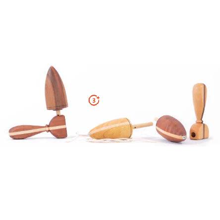 Mader Goliath Thunderbolt Spinning Top with Starter-Mader-Modern Rascals