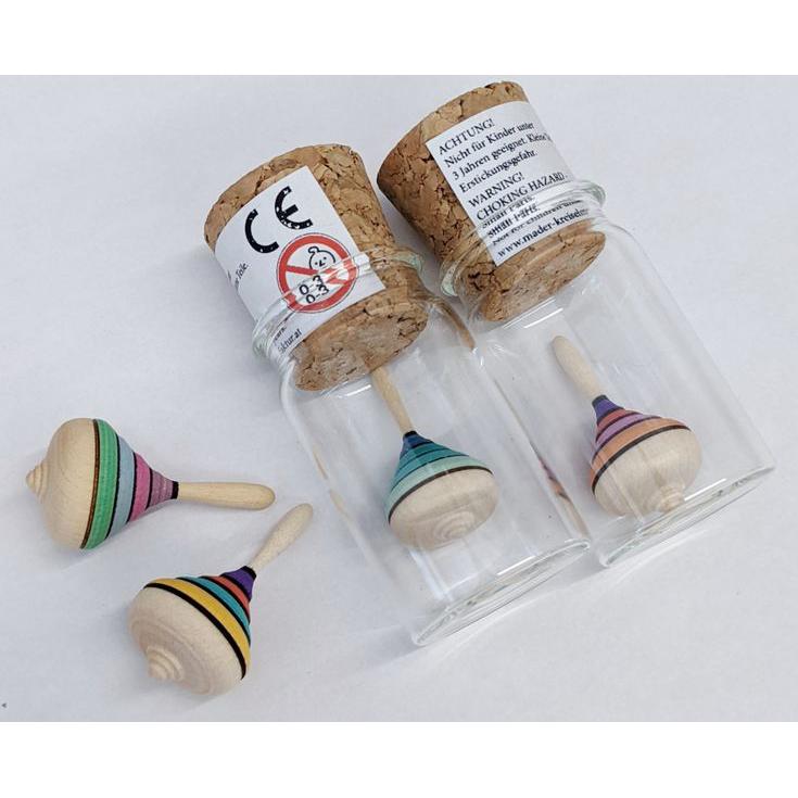 Mader Harlequin Mini Spinning Top-Mader-Modern Rascals