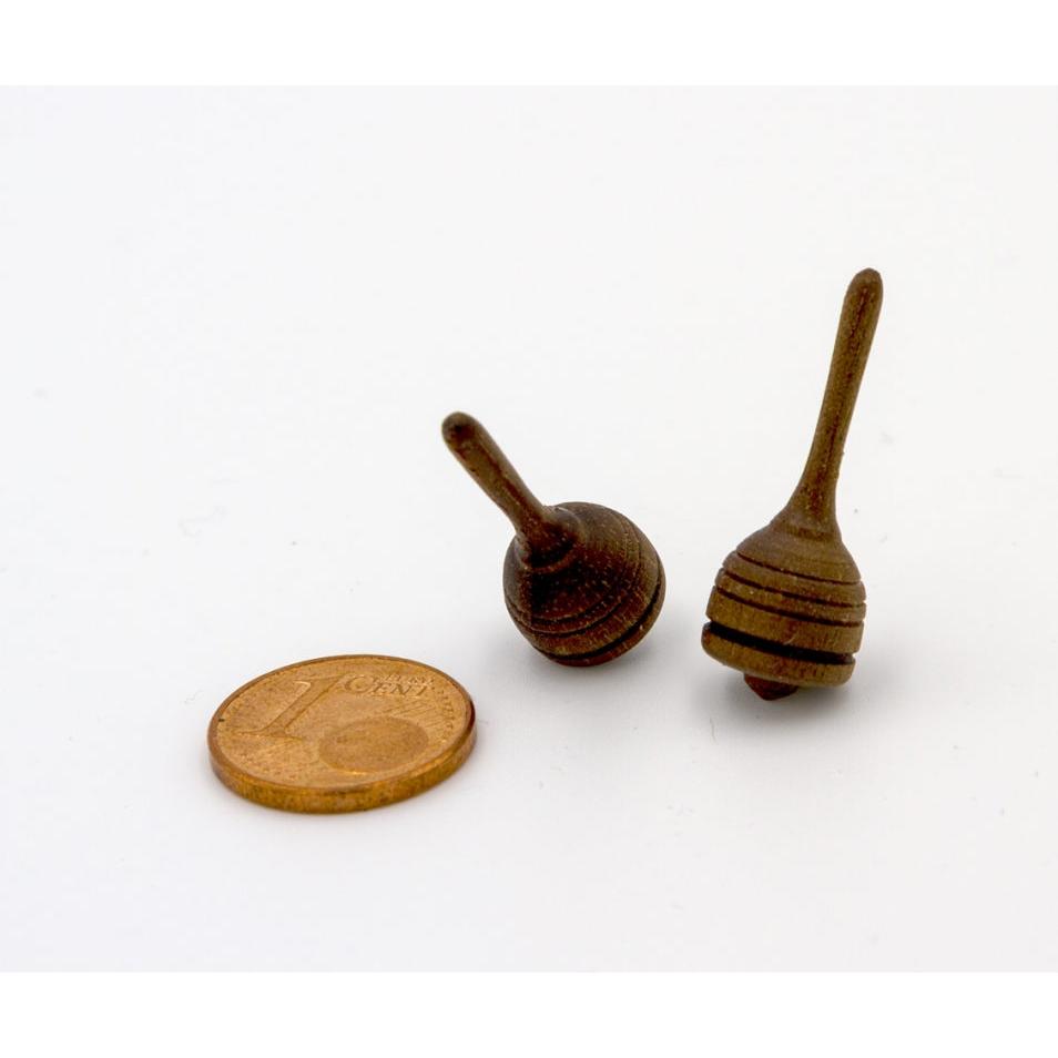 Mader Liliput Mini Spinning Top in Glass-Warehouse Find-Modern Rascals