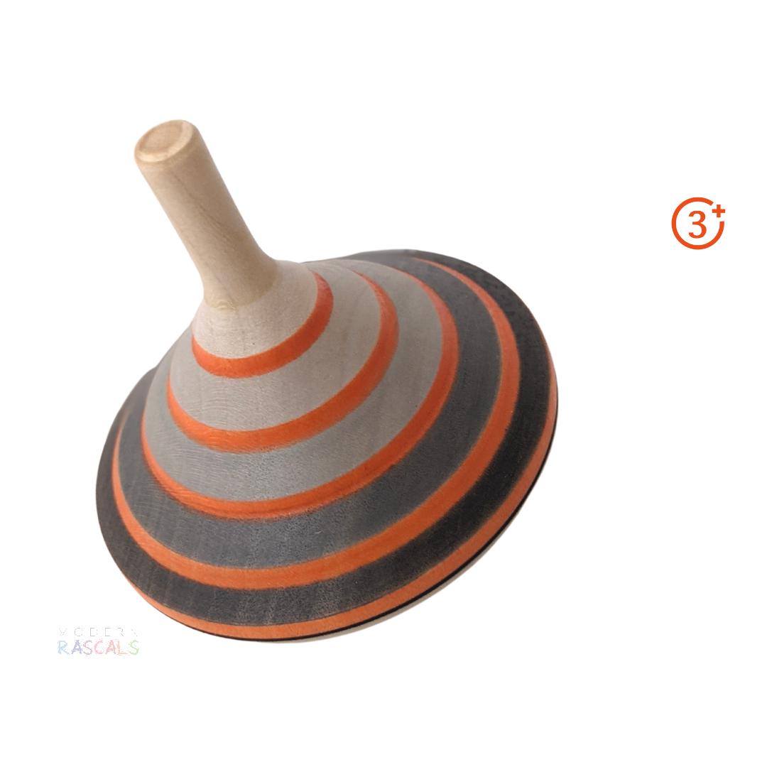 Mader Lord Grey Spinning Top - Orange-Mader-Modern Rascals