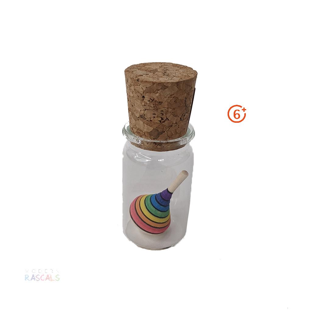 Mader Rainbow Mini Spinning Top-Mader-Modern Rascals