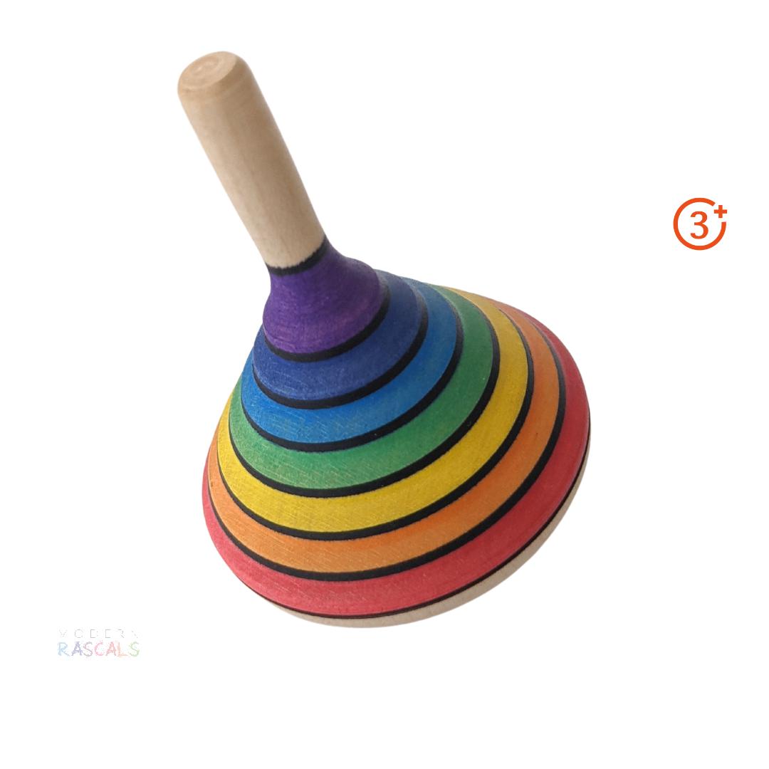 Mader Rainbow Spinning Top-Mader-Modern Rascals