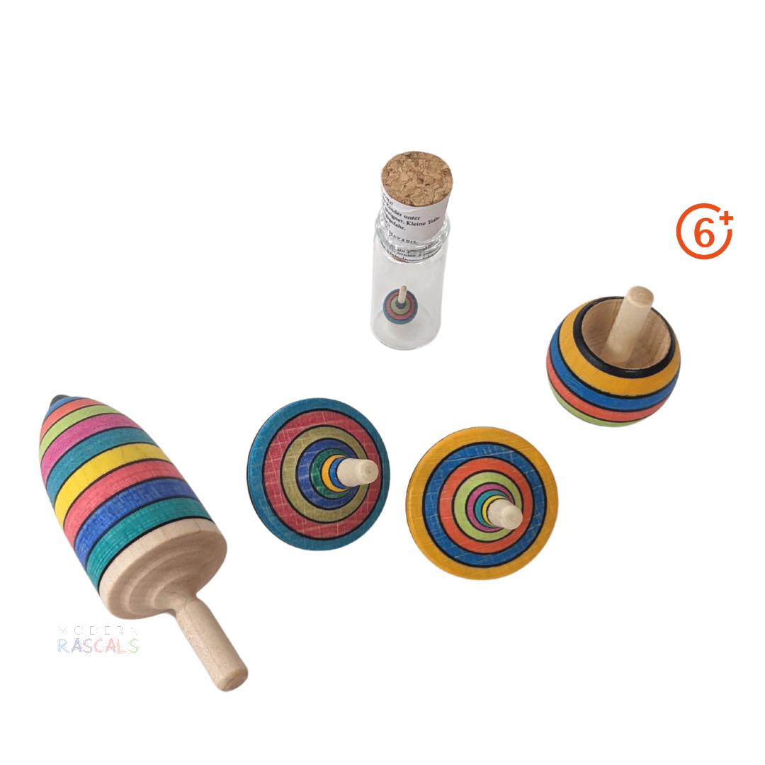 Mader Spinning Top Learning Set - Multi-Coloured-Mader-Modern Rascals