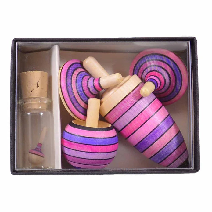Mader - Spinning Top Learning Set - Purples-Warehouse Find-Modern Rascals