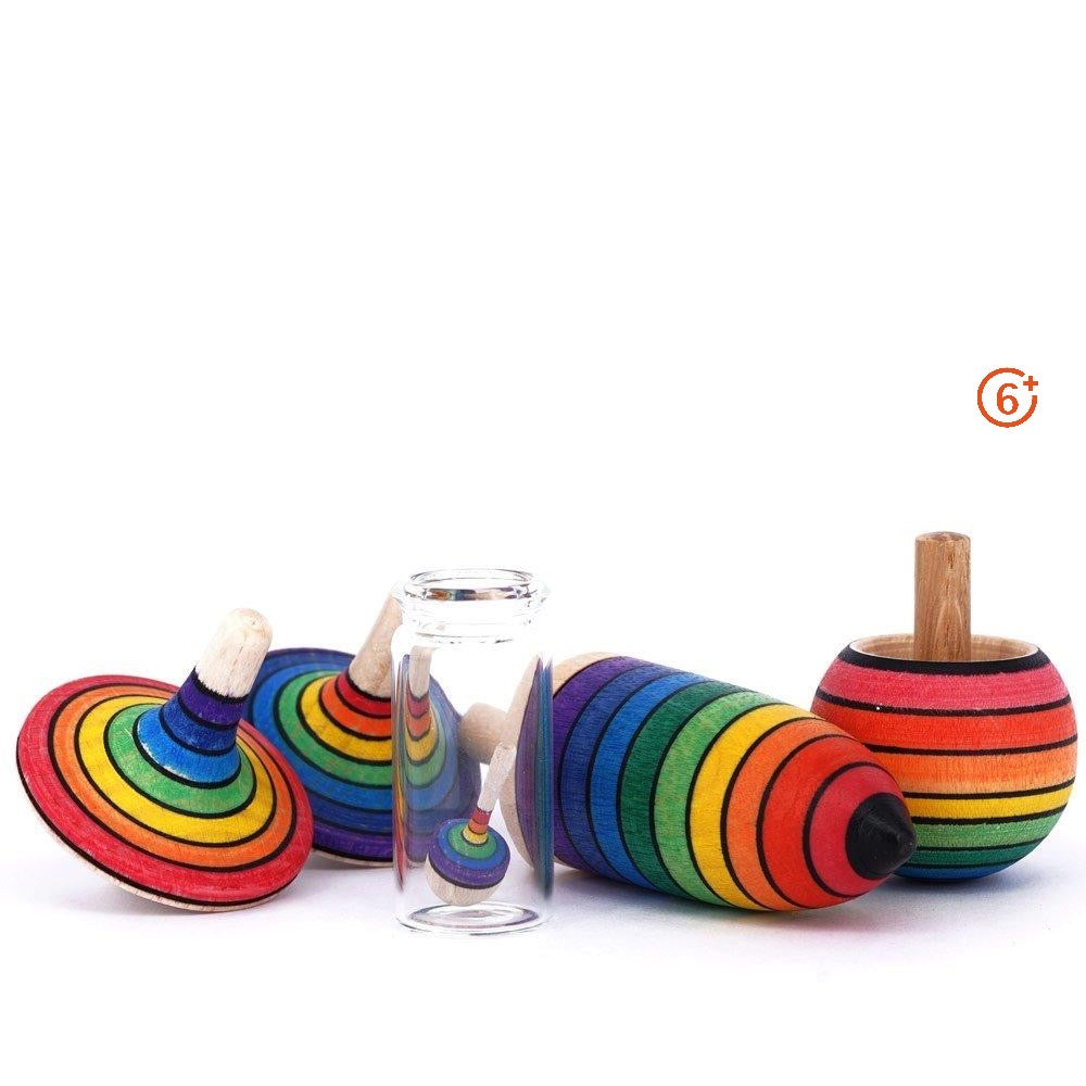 Mader Spinning Top Learning Set - Rainbow-Mader-Modern Rascals