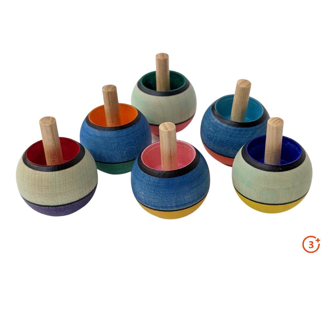 Mader Upside-Down Confetti Spinning Top-Mader-Modern Rascals