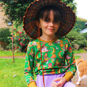 Magical Teacups Long Sleeve Shirt - 2 Left Size 9-10 & 11-12 Years-Uddevalla Barn-Modern Rascals