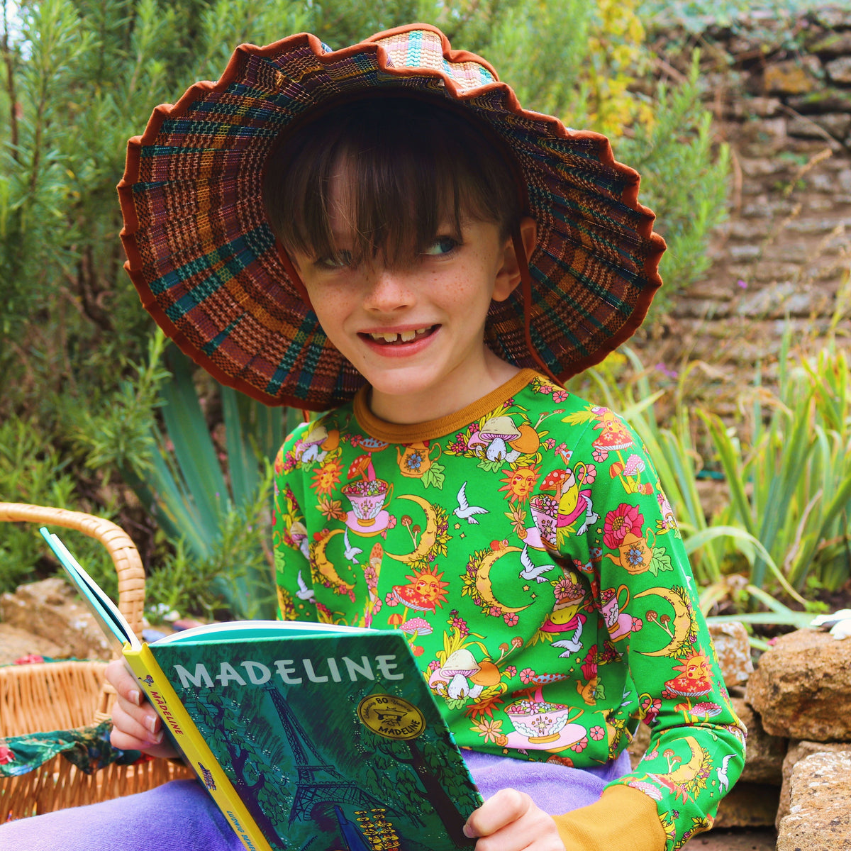 Magical Teacups Long Sleeve Shirt - 2 Left Size 9-10 & 11-12 Years-Uddevalla Barn-Modern Rascals