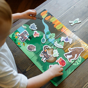 Magnetic Animals - Animals of the Salish Sea - In the Forest-Native Northwest-Modern Rascals