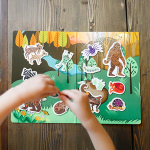 Magnetic Animals - Animals of the Salish Sea - In the Forest-Native Northwest-Modern Rascals