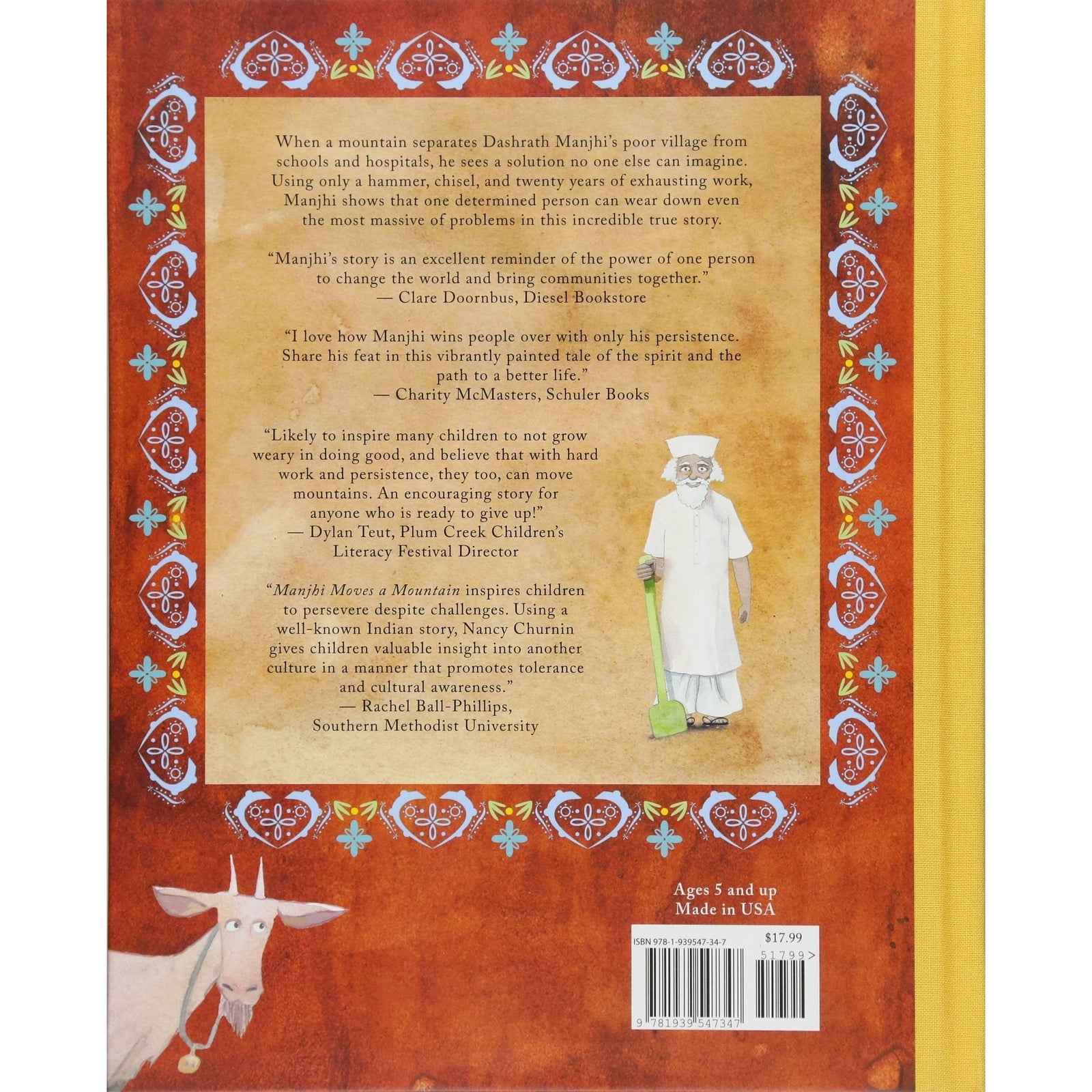 Manjhi Moves a Mountain-Firefly Books-Modern Rascals