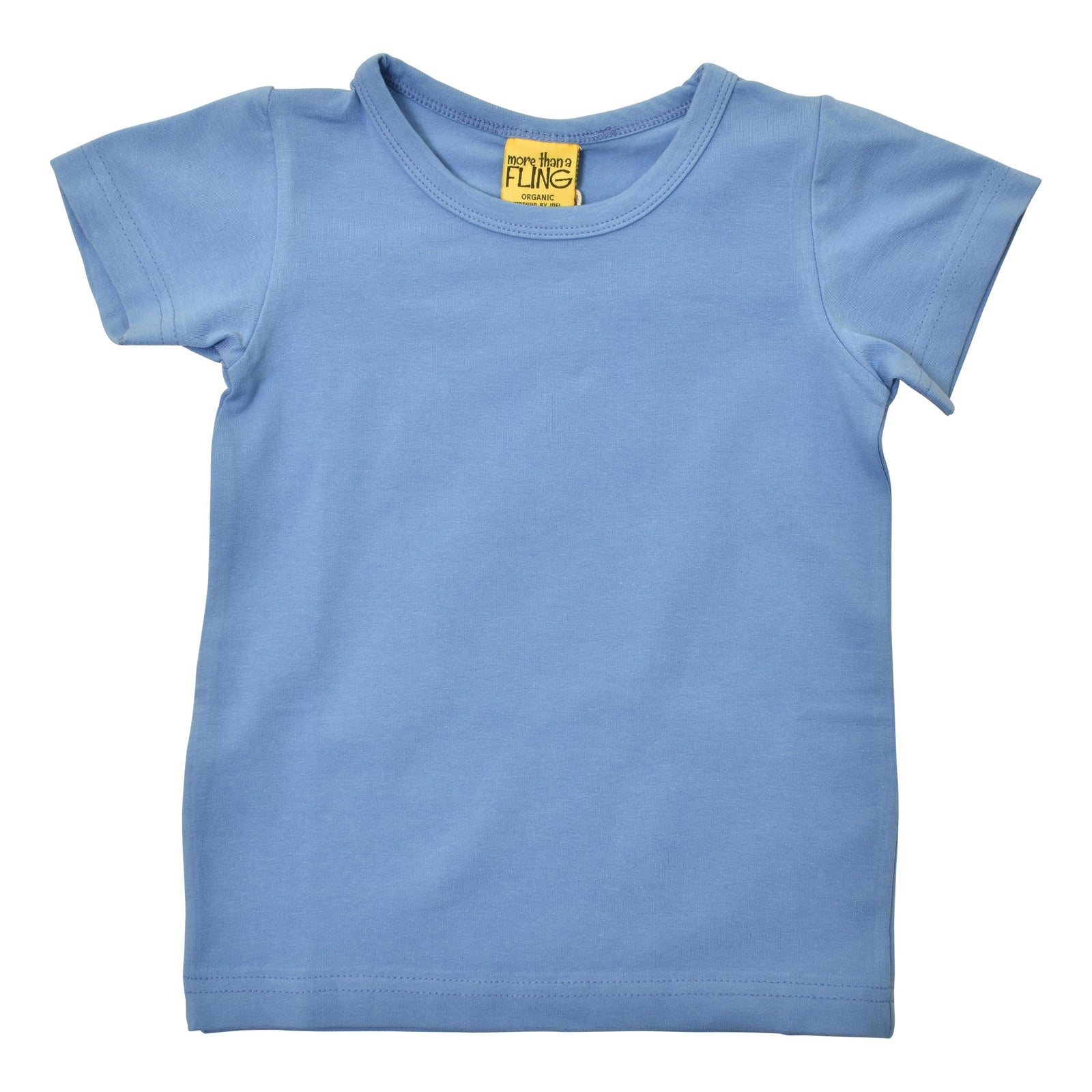 Marina Blue Short Sleeve Shirt - 1 Left Size 10-12 years-More Than A Fling-Modern Rascals