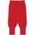 Maxomorra Ribbed Pants in Ruby Red in 6-12 months / 80cm-Warehouse Find-Modern Rascals
