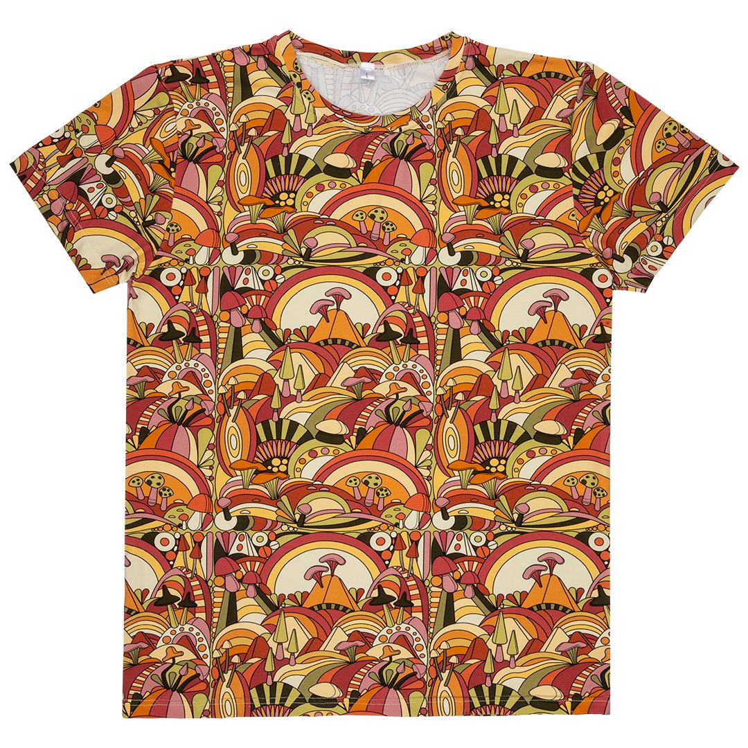 Men's Wonderland Short Sleeve Shirt - 2 Left Size S/M-Jelly Alligator-Modern Rascals