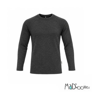 Men's Wool Long Sleeve Shirt - Multiple Colours-ManyMonths Nature Woolies-Modern Rascals