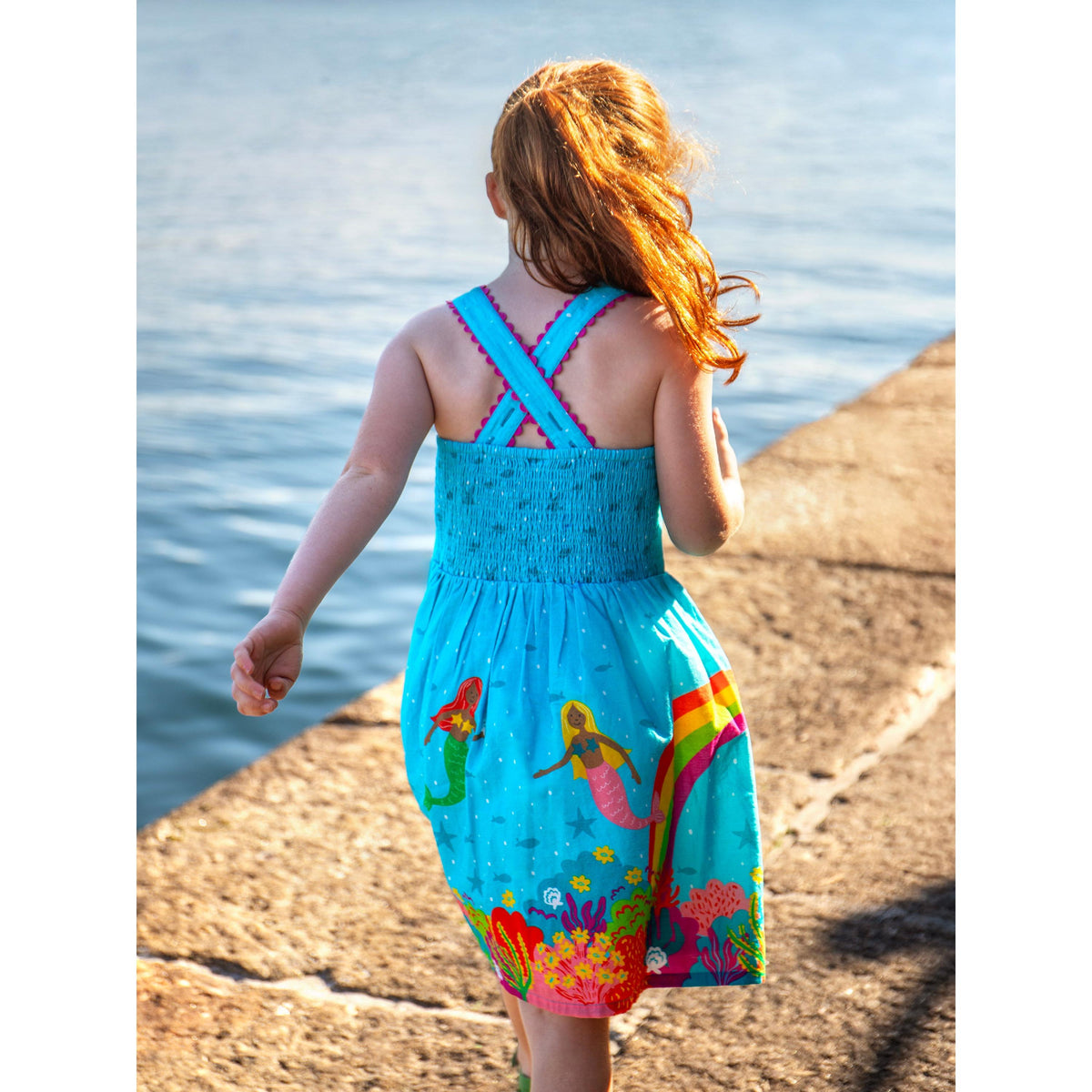 Merry Mermaids Seraphina Dress-Frugi-Modern Rascals
