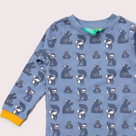 Midnight Animals Long Sleeve T-Shirt - 1 Left Size 2-3 years-Little Green Radicals-Modern Rascals