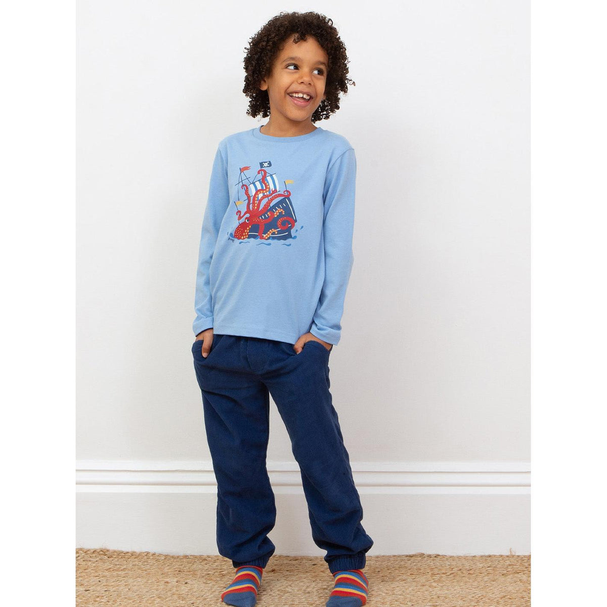 Midnight Cosy Cords - 2 Left Size 3-4 & 11-13 years-Kite-Modern Rascals