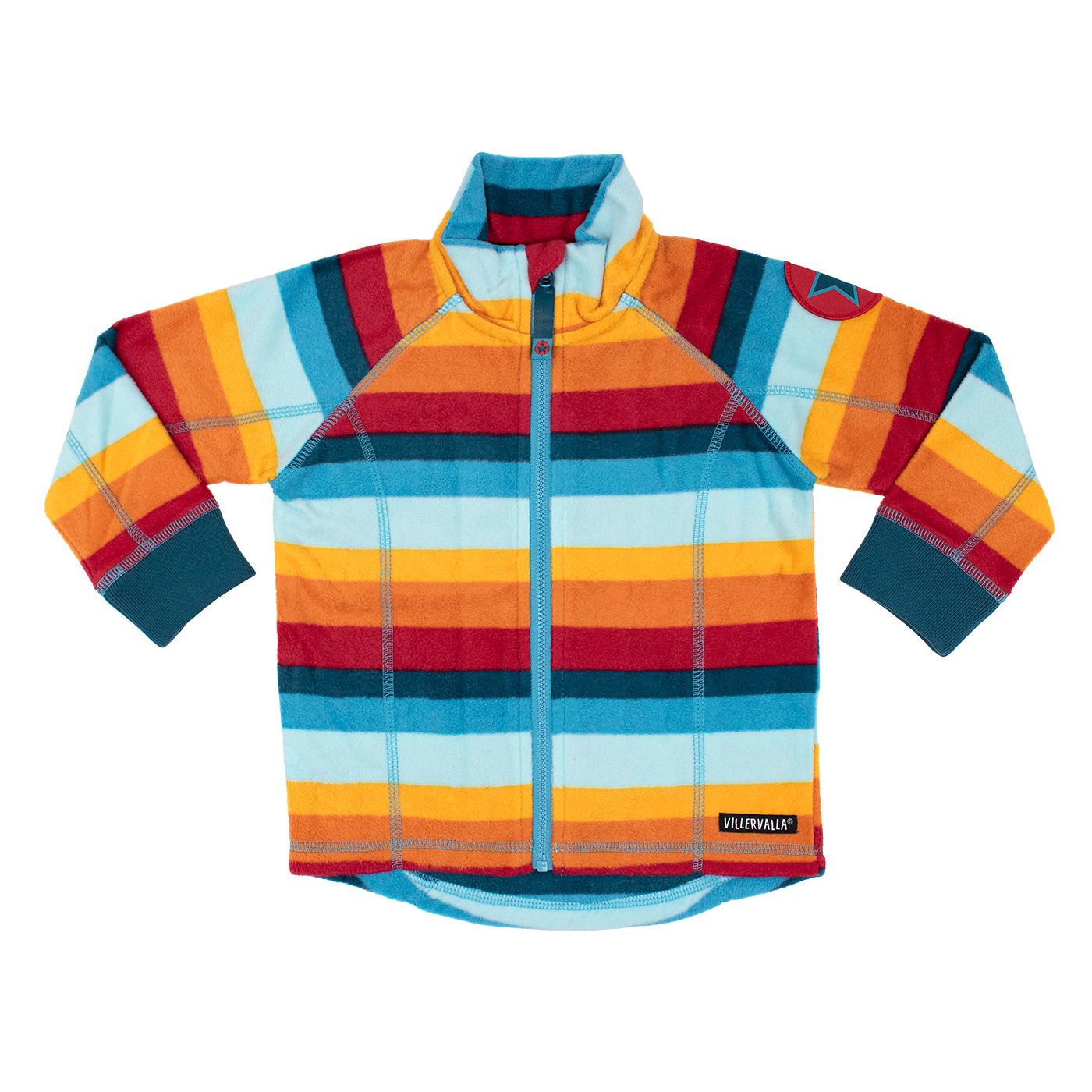 Midnight Stripe Fleece Jacket - 1 Left Size 2-3 years-Villervalla-Modern Rascals