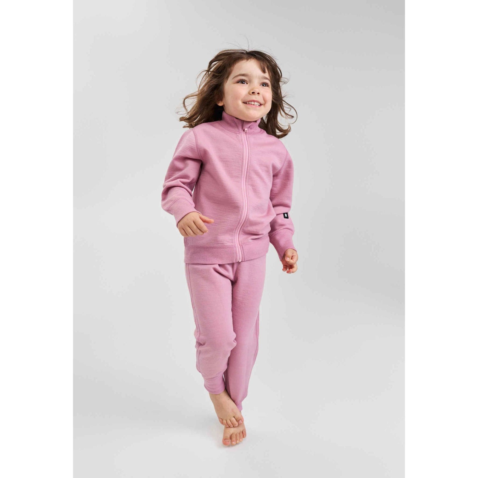 Mihan Wool Blend Sweater - Grey Pink-Reima-Modern Rascals