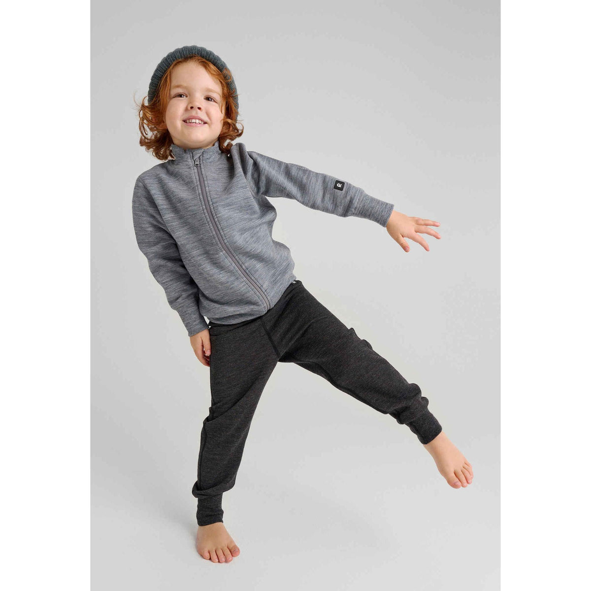 Mihan Wool Blend Sweater - Melange Grey-Reima-Modern Rascals