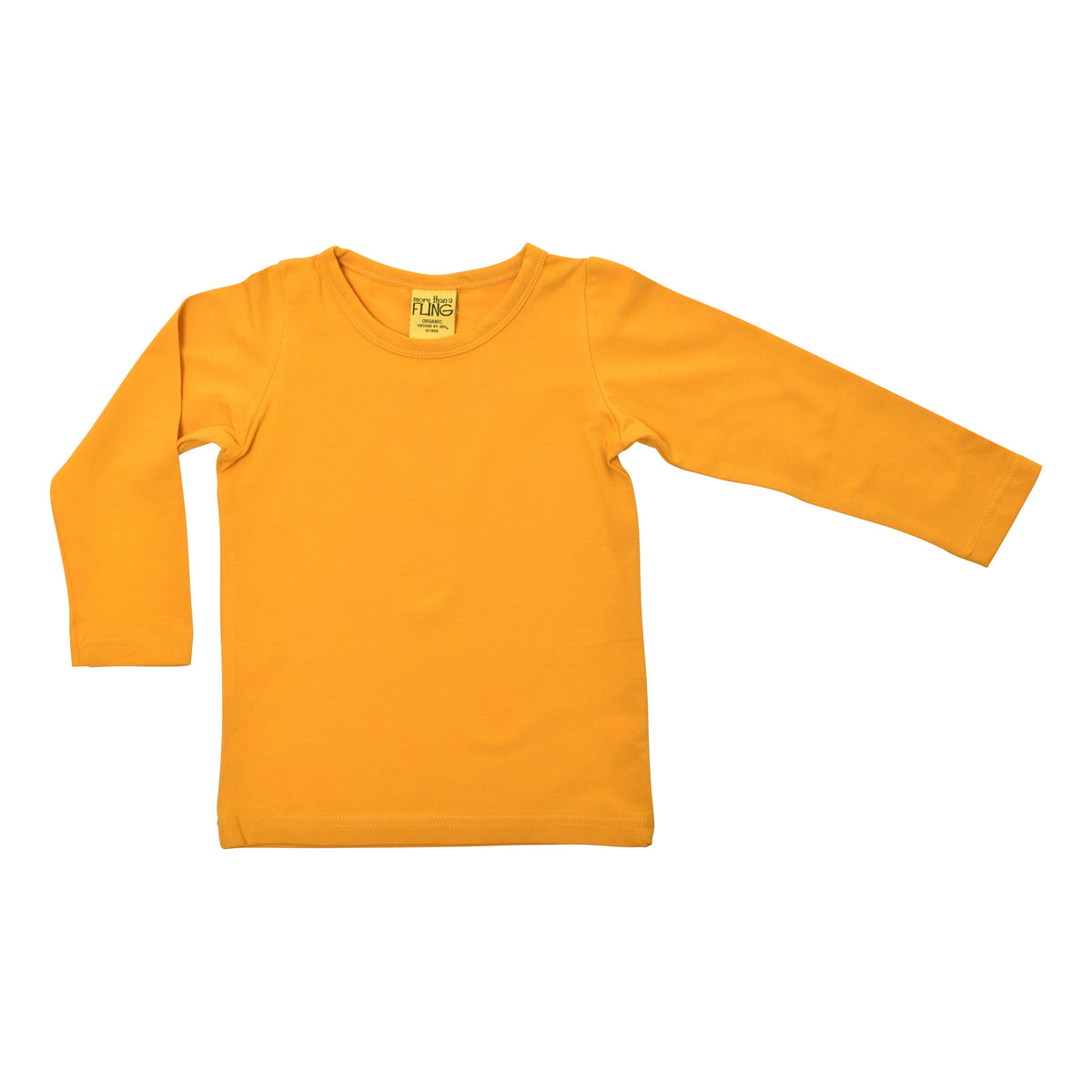 Mineral Yellow Long Sleeve Shirt - 1 Left Size 6-12 months-More Than A Fling-Modern Rascals