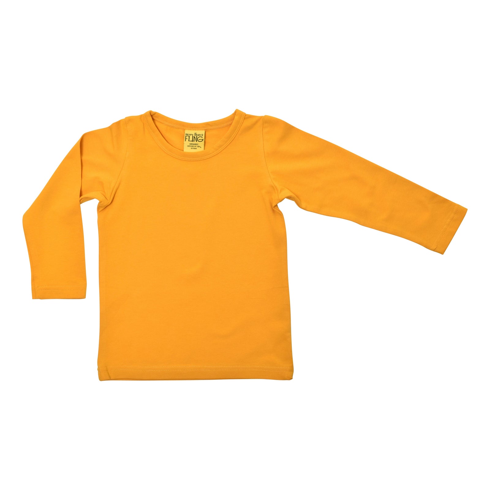 Mineral Yellow Long Sleeve Shirt - 1 Left Size 6-12 months-More Than A Fling-Modern Rascals