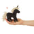 Mini Black Unicorn Finger Puppet-Folkmanis Puppets-Modern Rascals