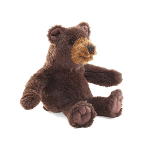 Mini Brown Bear Finger Puppet-Folkmanis Puppets-Modern Rascals