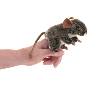 Mini Field Mouse Finger Puppet-Folkmanis Puppets-Modern Rascals