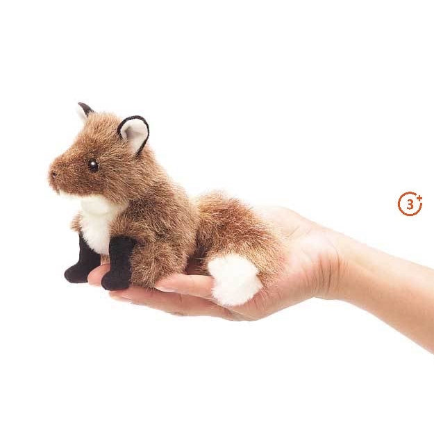 Mini Fox Finger Puppet-Folkmanis Puppets-Modern Rascals