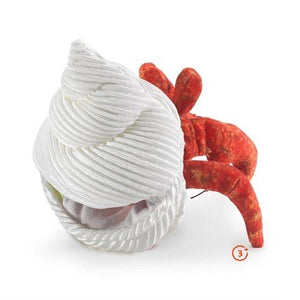 Mini Hermit Crab Finger Puppet-Folkmanis Puppets-Modern Rascals