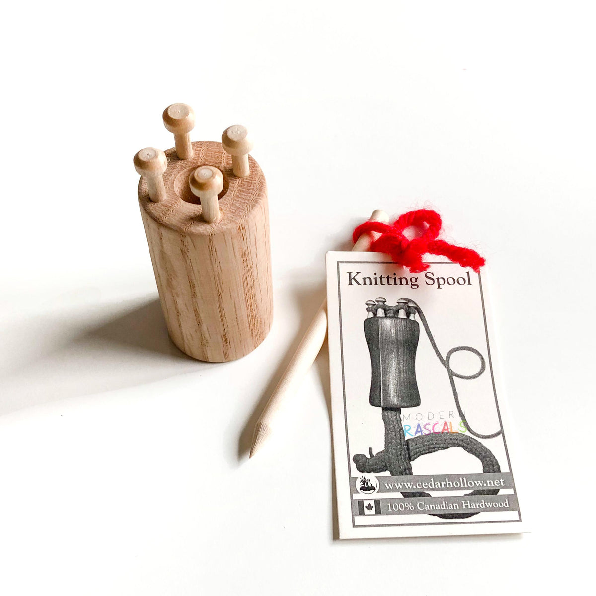 Mini Knitting Spool-Cedar Hollow-Modern Rascals