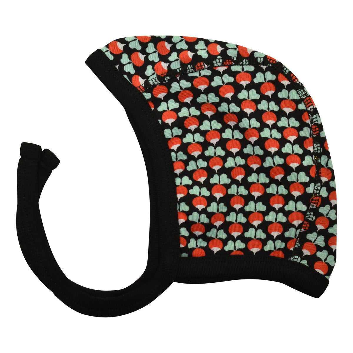 Mini Radish - Black Baby Hat-Duns Sweden-Modern Rascals