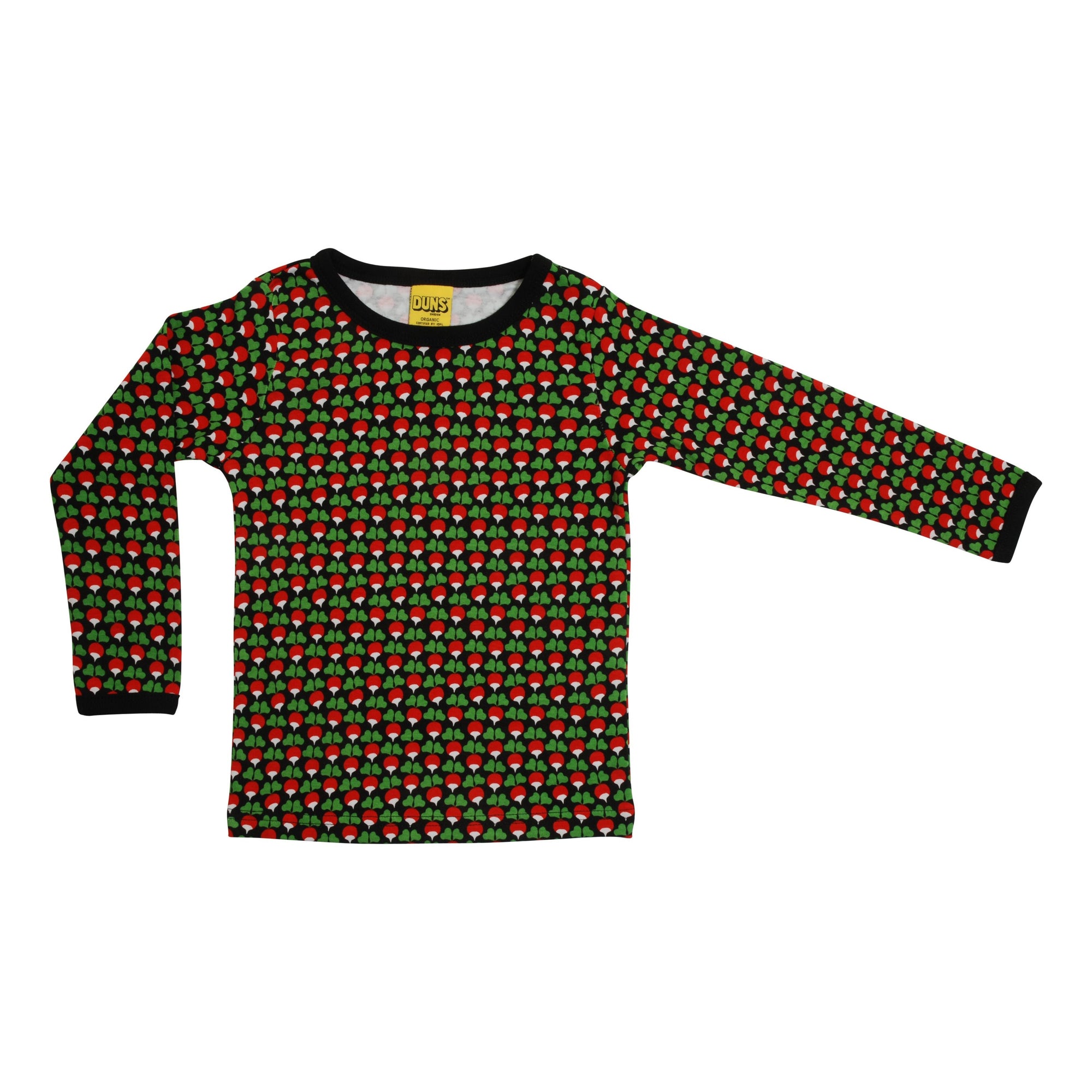 Mini Radish - Black Long Sleeve Shirt-Duns Sweden-Modern Rascals