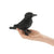 Mini Raven Finger Puppet-Folkmanis Puppets-Modern Rascals