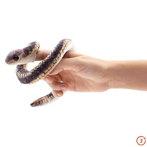 Mini Snake Finger Puppet-Folkmanis Puppets-Modern Rascals