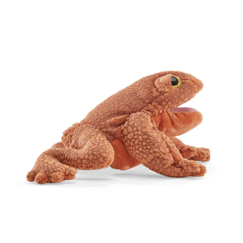 Mini Toad Finger Puppet-Folkmanis Puppets-Modern Rascals