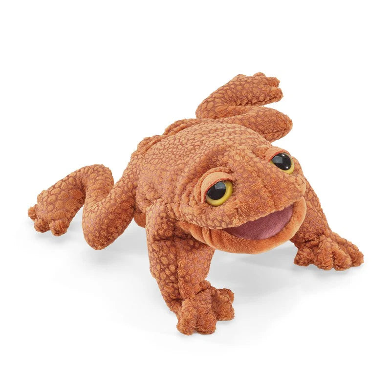 Mini Toad Finger Puppet-Folkmanis Puppets-Modern Rascals
