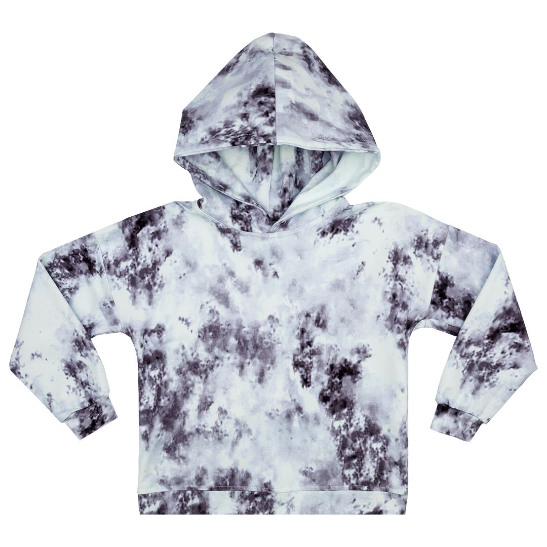 Misty Marble Hoodie - 2 Left Size 2-3 & 3-5 years-Raspberry Republic-Modern Rascals