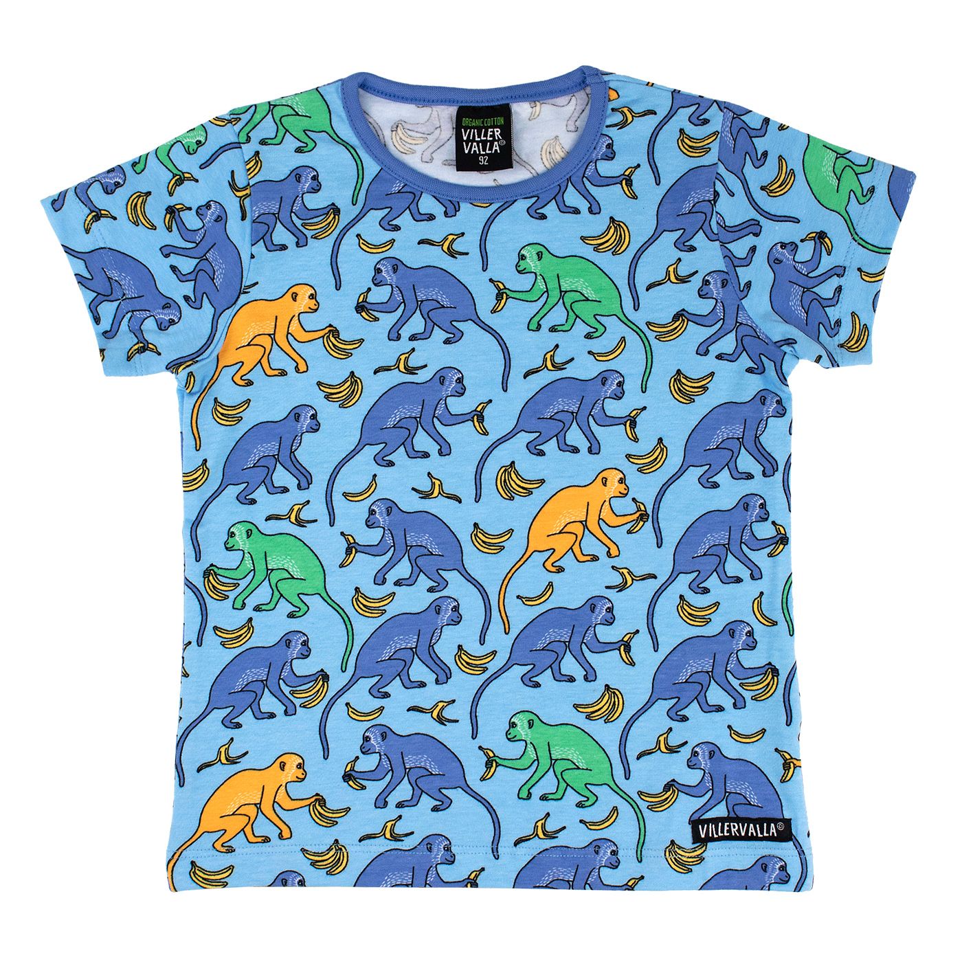 Monkey Short Sleeve Shirt in Bay-Villervalla-Modern Rascals