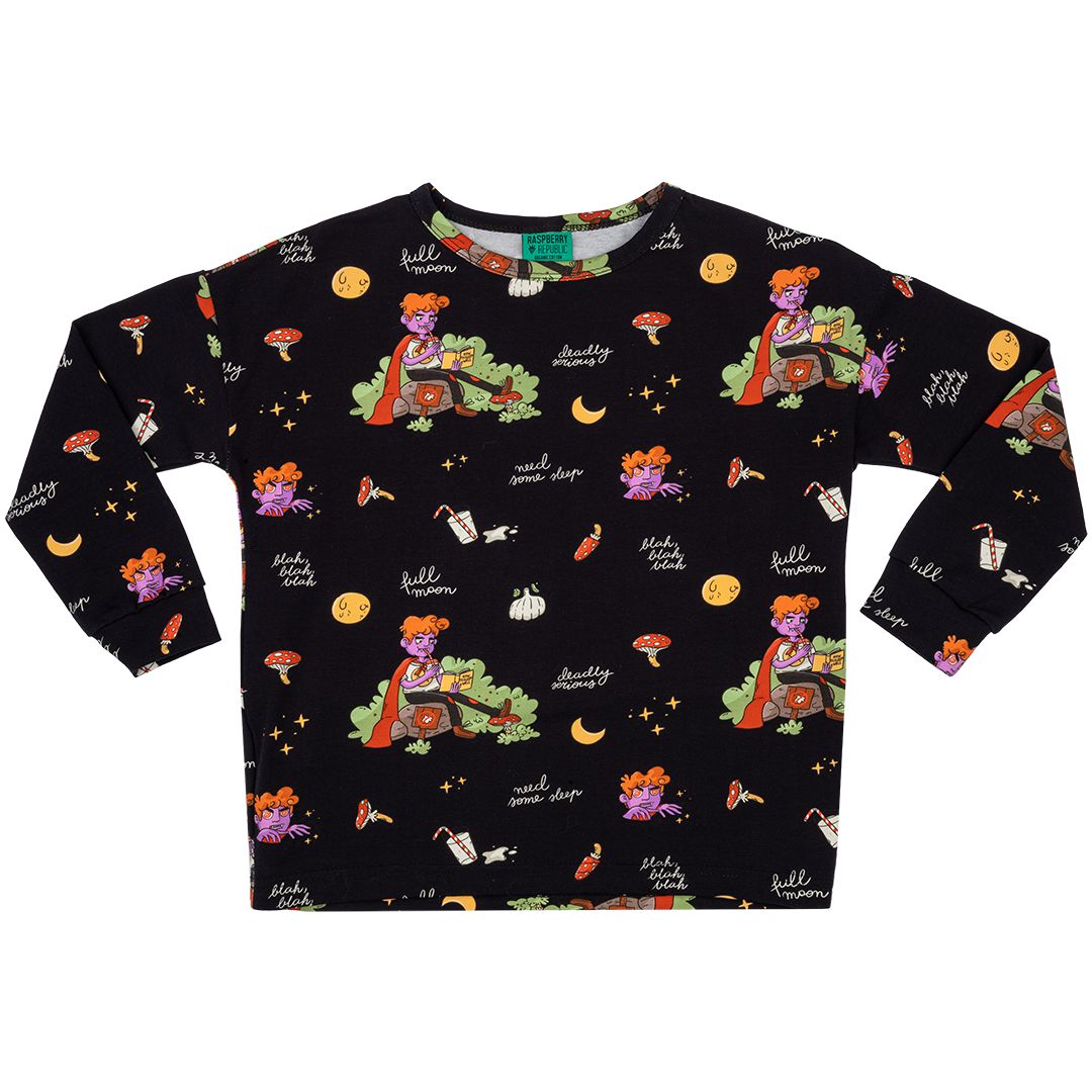 Moonstruck Long Sleeve Shirt - 1 Left Size 2-3 years-Raspberry Republic-Modern Rascals