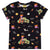Moonstruck Short Sleeve Shirt - 2 Left Size 2-3 & 5-7 years-Raspberry Republic-Modern Rascals