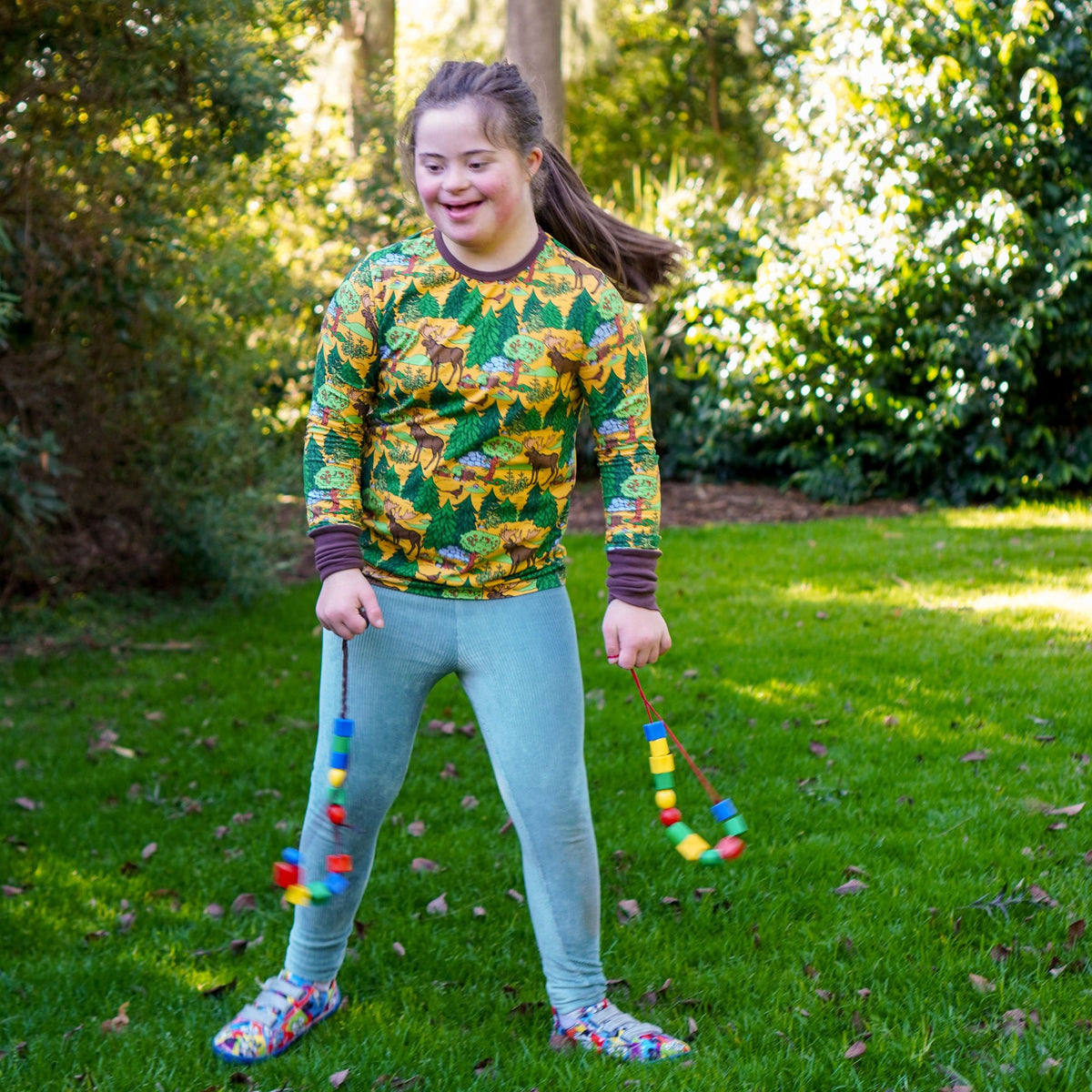 Moose Long Sleeve Shirt-Uddevalla Barn-Modern Rascals