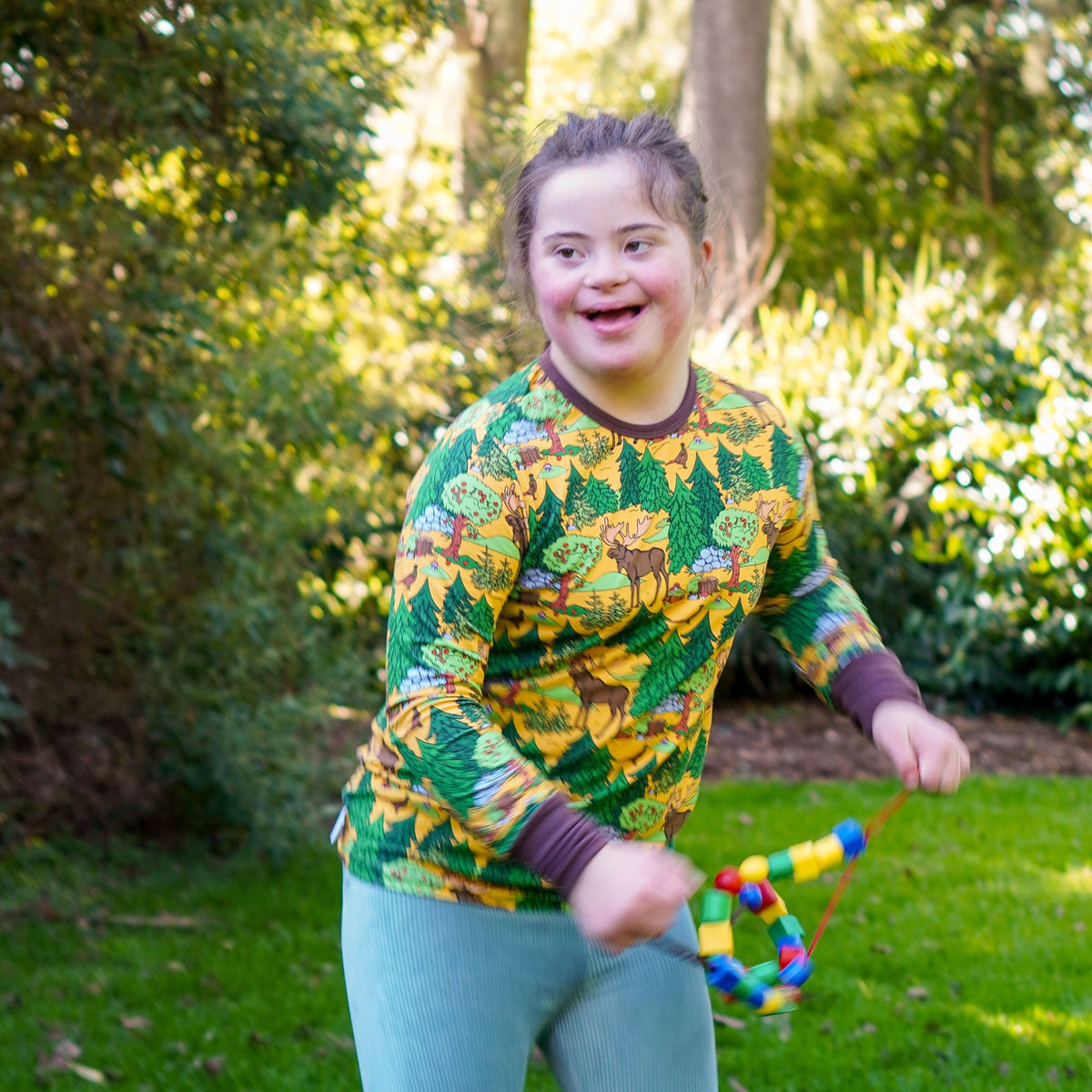 Moose Long Sleeve Shirt-Uddevalla Barn-Modern Rascals