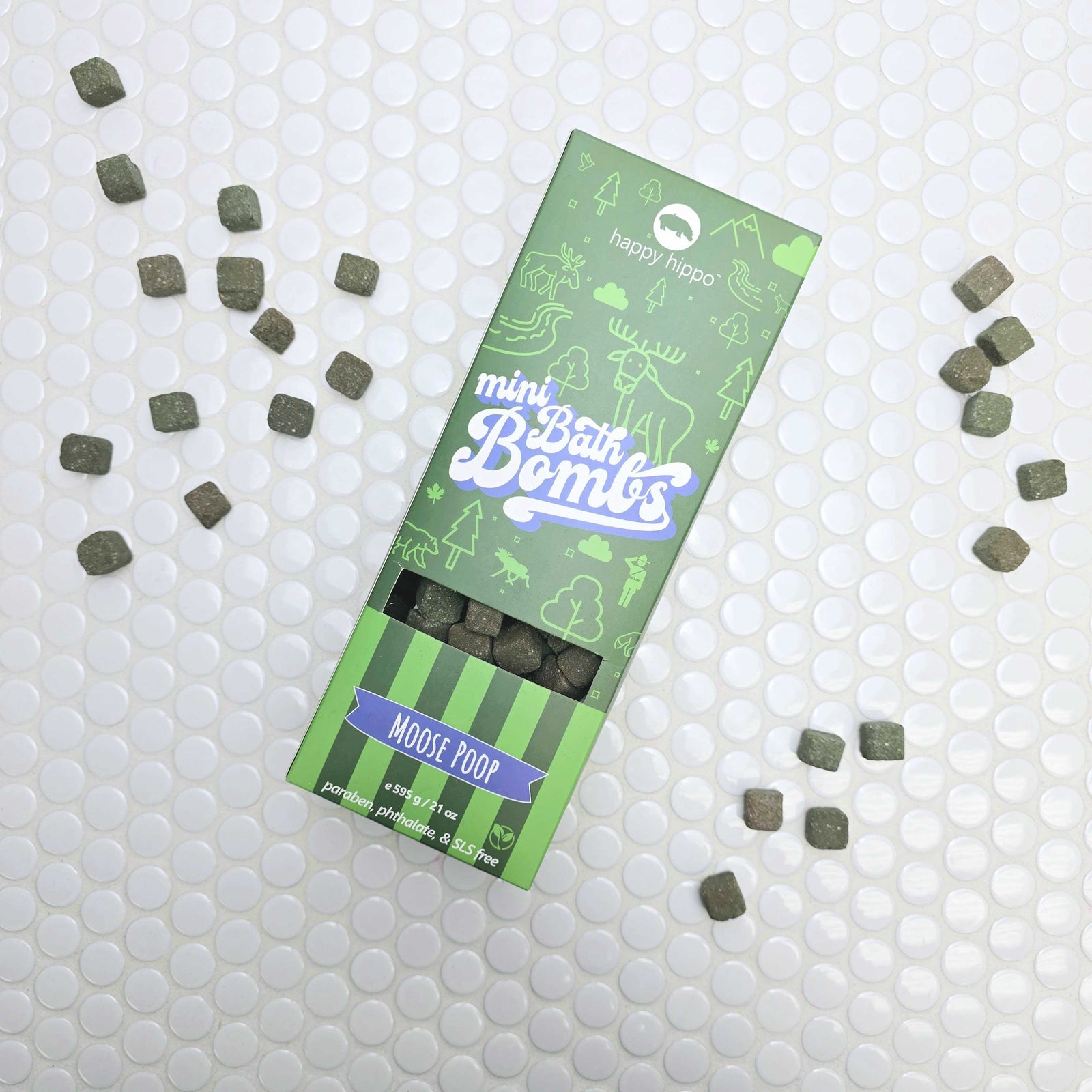Moose Poop Mini Bath Bombs - Big Box-Happy Hippo Bath Co.-Modern Rascals