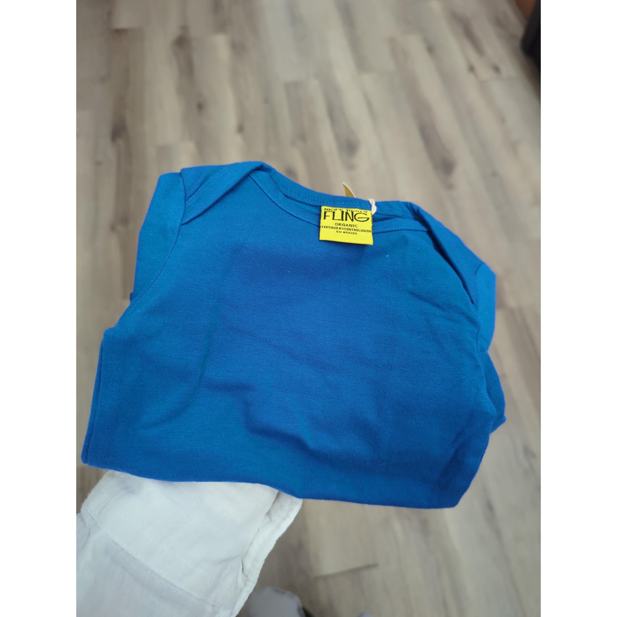More Than a Fling Deep Blue Onesie - 1 Left Size 1-2 months-Warehouse Find-Modern Rascals