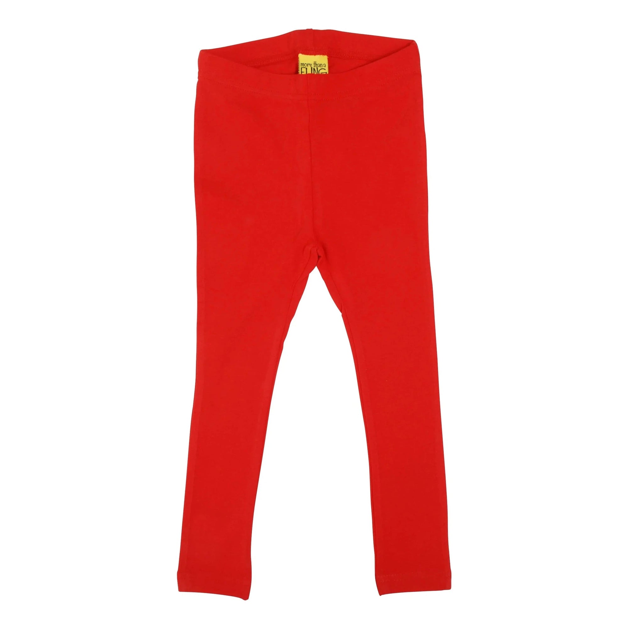 More Than a Fling Leggings - Poppy Red - 1 Left Size 12-14 years-Warehouse Find-Modern Rascals